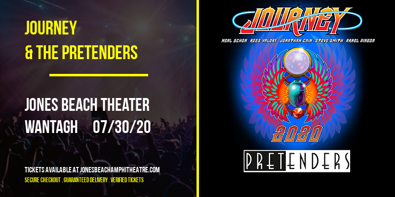 Journey & The Pretenders at Jones Beach Theater tickets Journey & The Pretenders at Jones Beach Theater