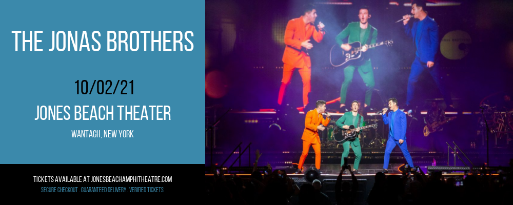 The Jonas Brothers at Jones Beach Theater tickets The Jonas Brothers at Jones Beach Theater