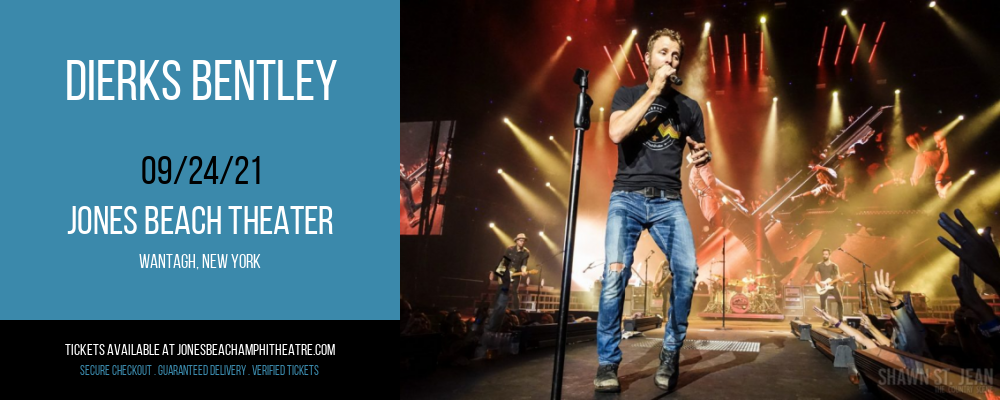Dierks Bentley at Jones Beach Theater tickets Dierks Bentley at Jones Beach Theater