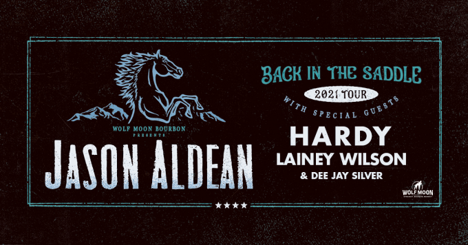 Jason Aldean, Hardy & Lainey Wilson at Jones Beach Theater