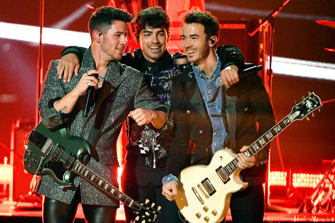 The Jonas Brothers at Jones Beach Theater