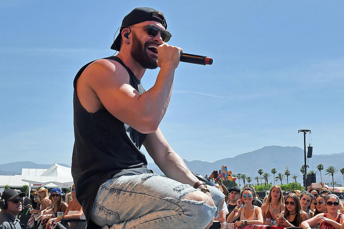 Luke Bryan, Dylan Scott & Caylee Hammack at Jones Beach Theater