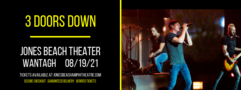 3 Doors Down at Jones Beach Theater tickets 3 Doors Down at Jones Beach Theater