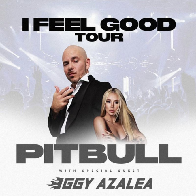 Pitbull & Iggy Azalea at Jones Beach Theater