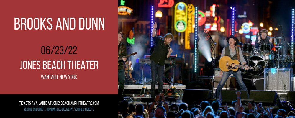 Brooks and Dunn at Jones Beach Theater tickets Brooks and Dunn at Jones Beach Theater