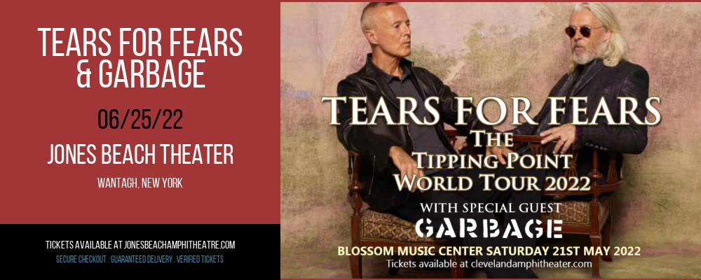 Tears for Fears & Garbage at Jones Beach Theater