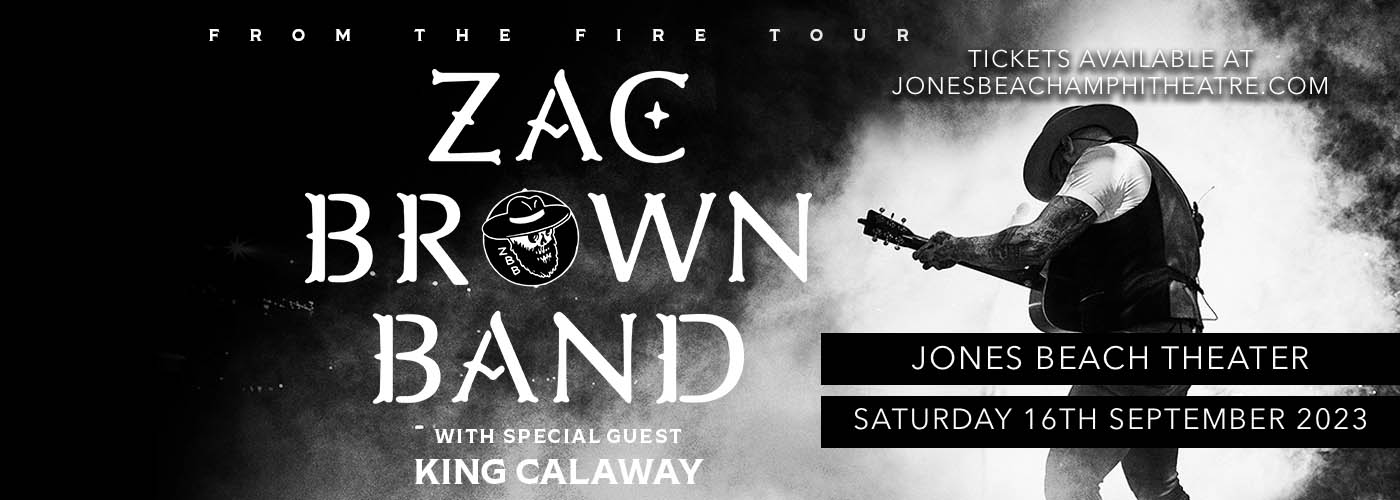 Zac Brown Band & King Calaway at Jones Beach Theater