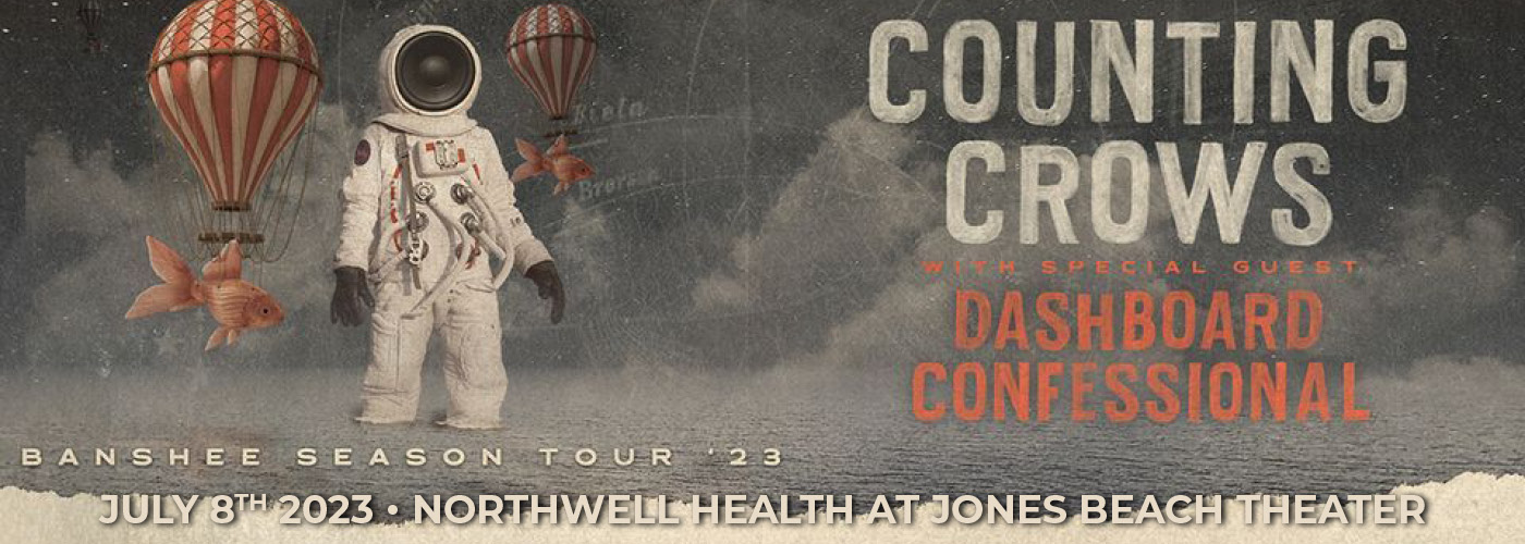 Counting Crows: Banshee Season Tour with Dashboard Confessional at Jones Beach Theater