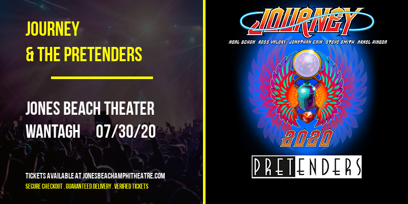 Journey & The Pretenders at Jones Beach Theater