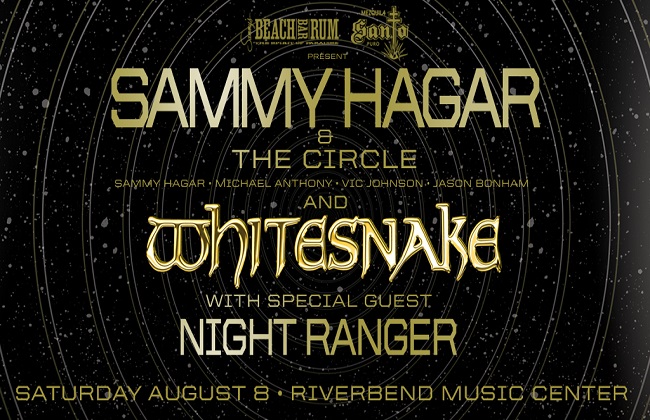 Sammy Hagar and the Circle & Whitesnake at Jones Beach Theater
