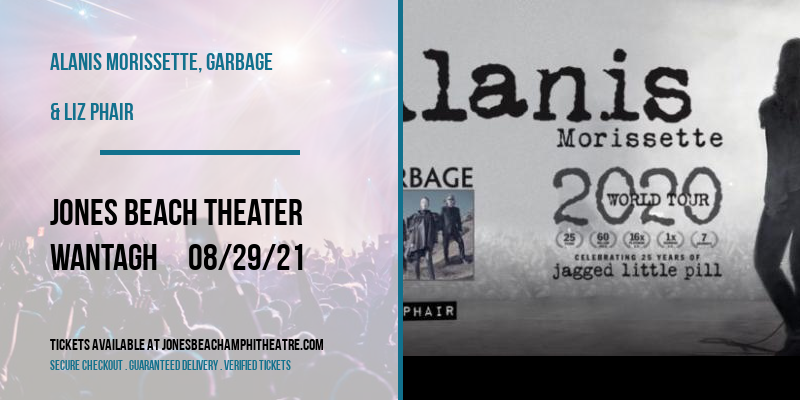 Alanis Morissette, Garbage & Liz Phair at Jones Beach Theater
