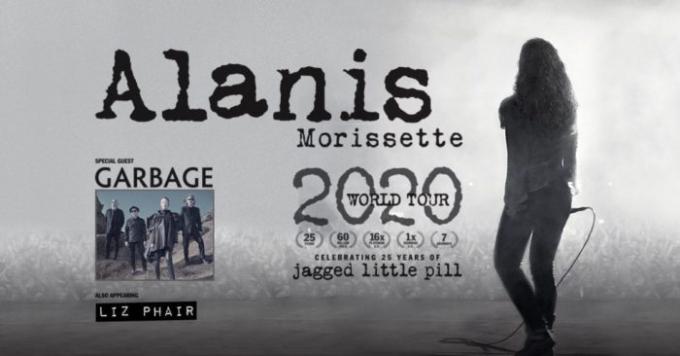 Alanis Morissette, Garbage & Liz Phair at Jones Beach Theater