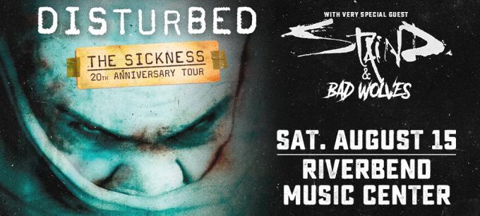 Disturbed, Staind & Bad Wolves [CANCELLED] at Jones Beach Theater