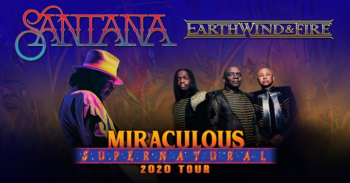 Santana & Earth, Wind and Fire at Jones Beach Theater