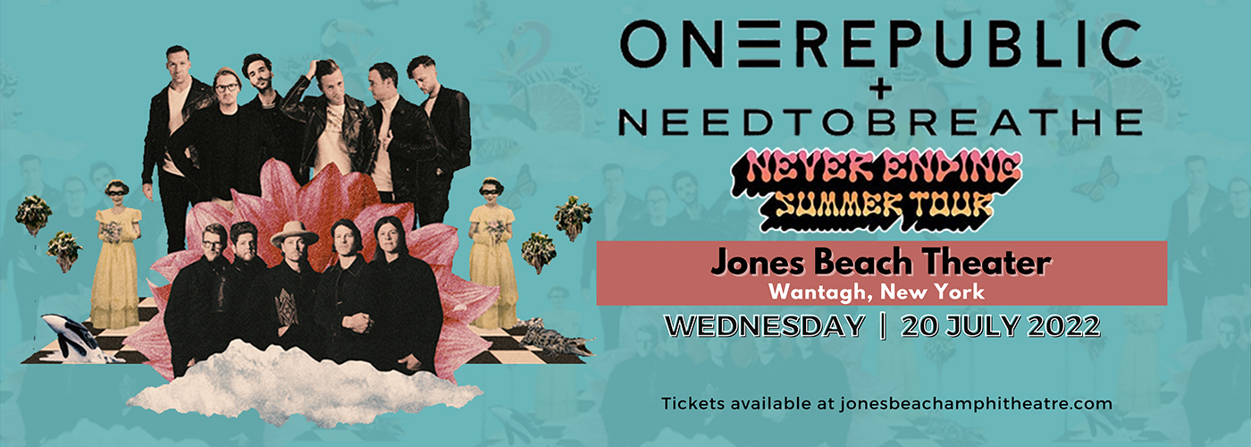 OneRepublic & Needtobreathe at Jones Beach Theater