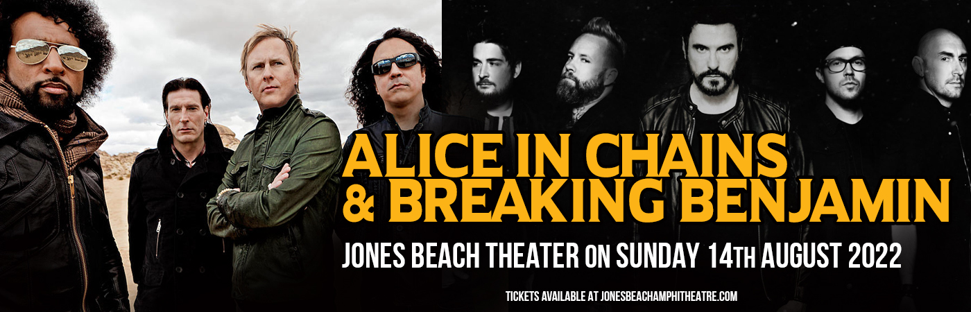 Alice in Chains & Breaking Benjamin at Jones Beach Theater