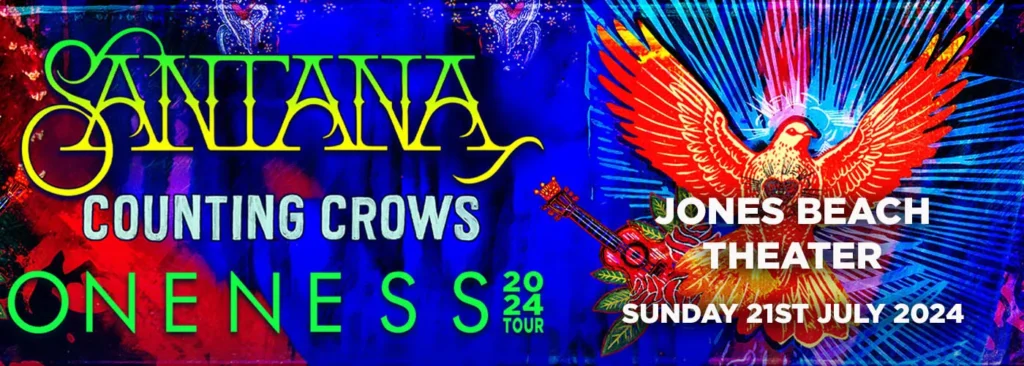 Santana & Counting Crows at Northwell Health at Jones Beach Theater