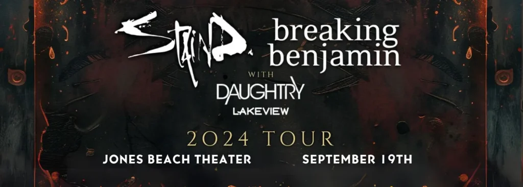 Breaking Benjamin & Staind at Northwell Health at Jones Beach Theater