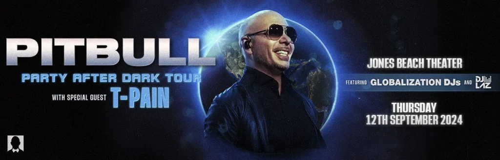 Pitbull at Northwell Health at Jones Beach Theater