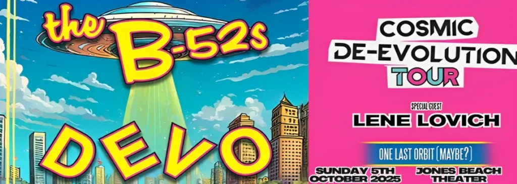 The B-52s & Devo at Northwell at Jones Beach Theater