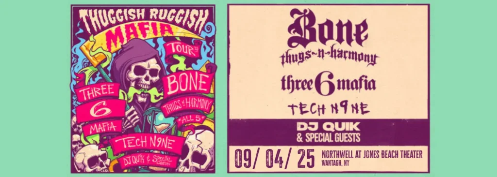 Bone Thugs N Harmony at Northwell at Jones Beach Theater