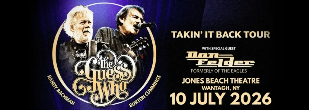 The Guess Who at Northwell at Jones Beach Theater