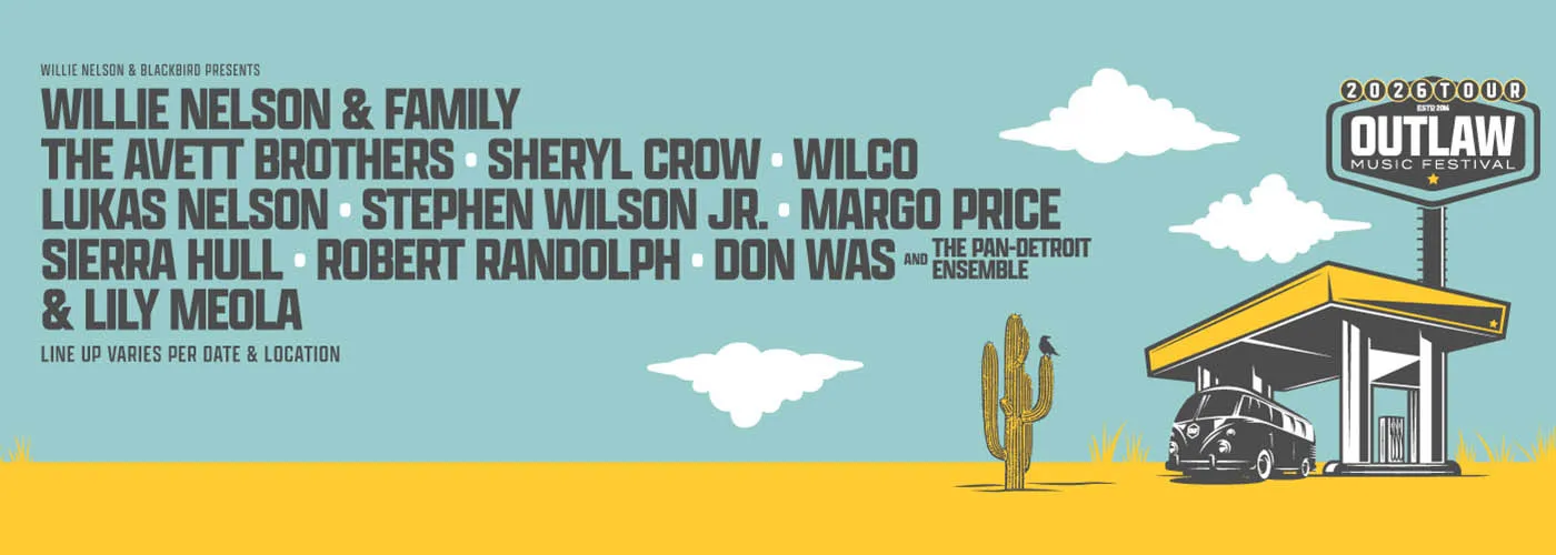 Outlaw Festival: Willie Nelson, Avett Brothers &amp; Sheryl Crow