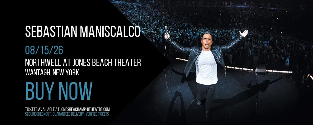 Sebastian Maniscalco at Northwell at Jones Beach Theater